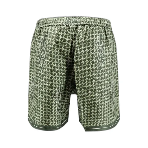 Houndstooth Logo Printed Shorts