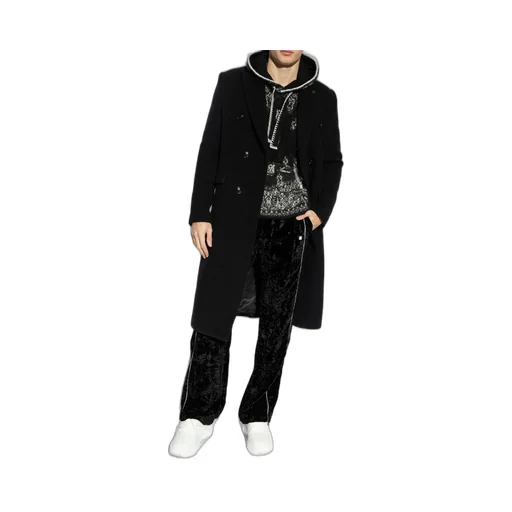 Double-Breasted Long Coat