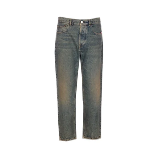 Jeremiah Mid-Rise Straight-Leg Jeans
