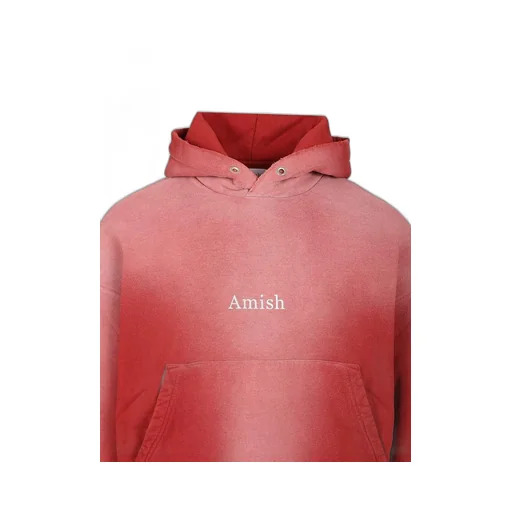 Spray Effect Hoodie Sweater