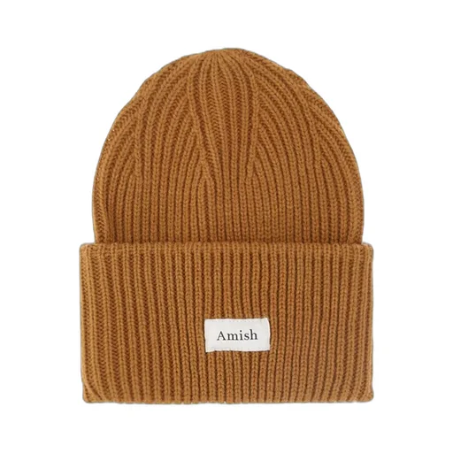 Logo Patch Knitted Beanie