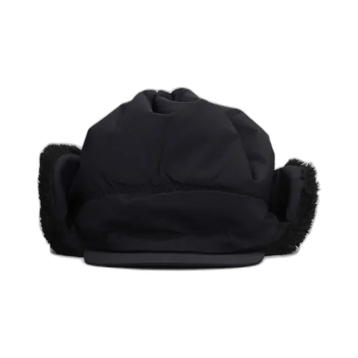 Drawstring Shearling Hat
