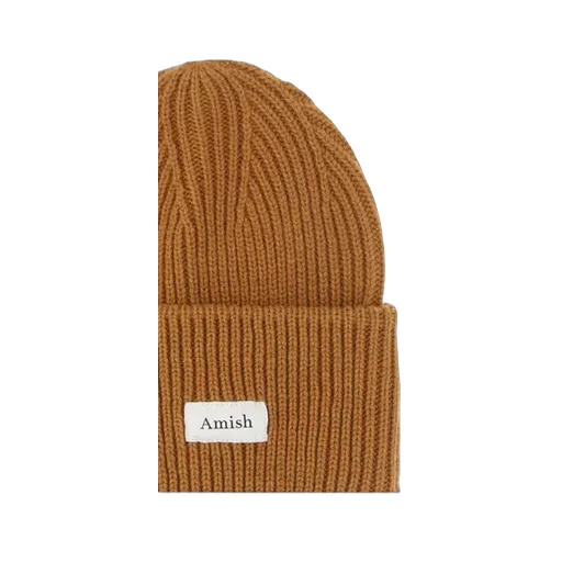 Logo Patch Knitted Beanie