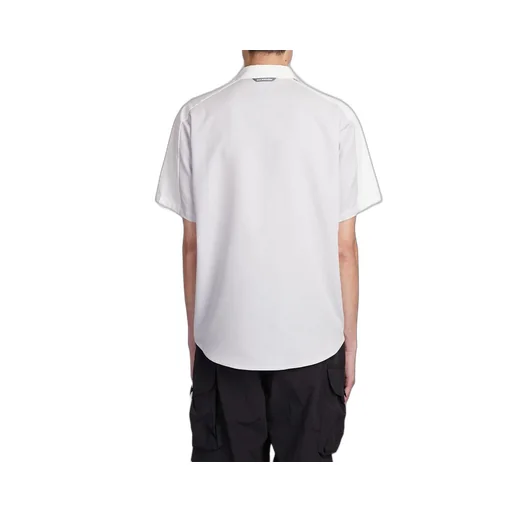 Logo-Printed Press-Stud Fastened Shirt