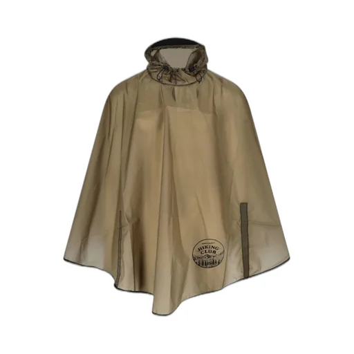 Logo Printed Poncho