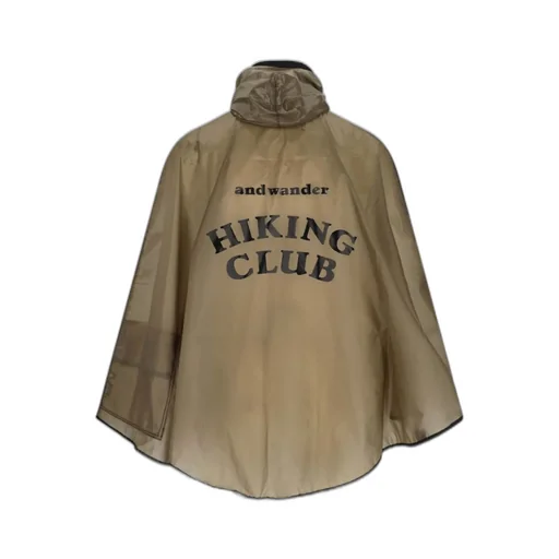 Logo Printed Poncho