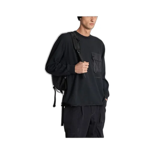 Logo Embroidered Crewneck Sweatshirt