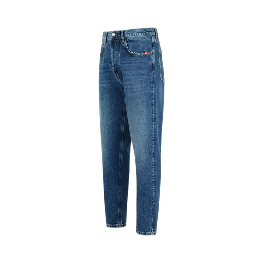 Tricolor Stitching Jeans