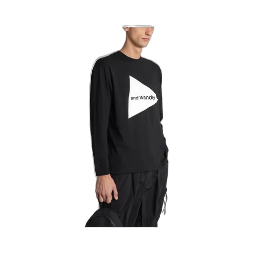 Logo Printed Long-Sleeved T-Shirt