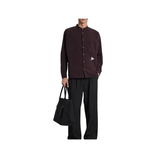 Logo Printed Long-Sleeved Shirt
