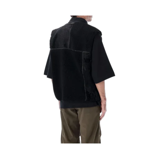 Mix Boa Fleece Vest