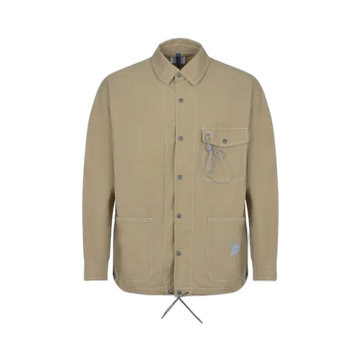 Cordura Logo Printed Overshirt