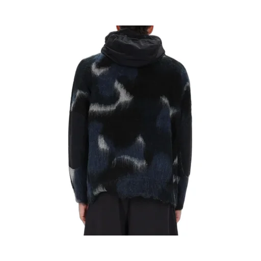 Shaggy Knit Hoodie