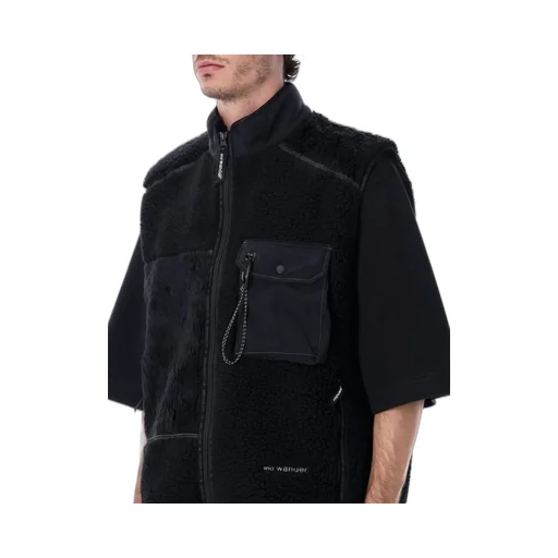 Mix Boa Fleece Vest