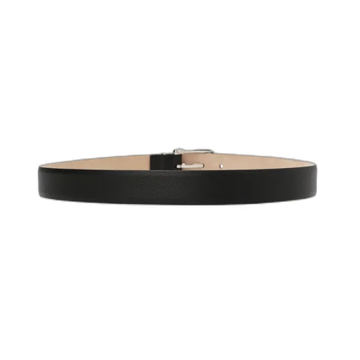 Logo Engraved Buckle Belt