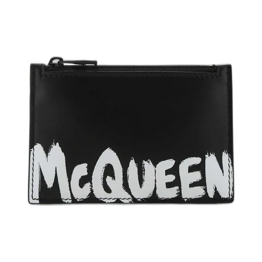 Graffiti Logo Zipped Cardholder