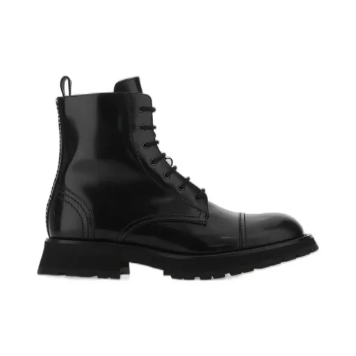 Lace-Up Ankle Boots