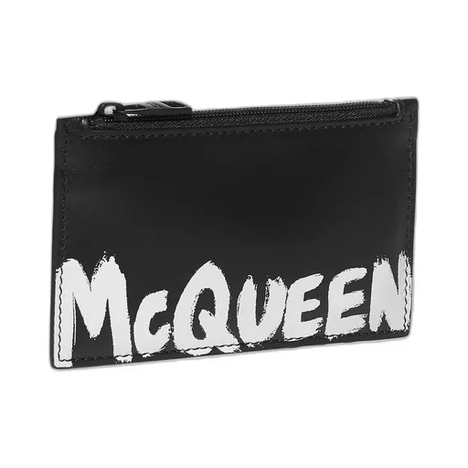 Graffiti Logo Zipped Cardholder