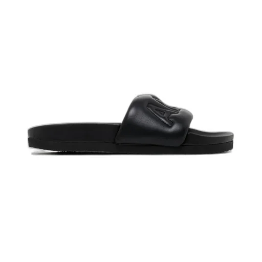Logo Quilted Slip-On Slides