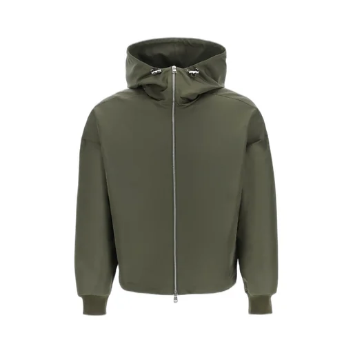 Zipped Hooded Jacket