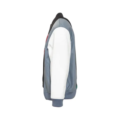Panelled Varsity Jacket