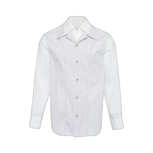 Open Collar Layered Shirt