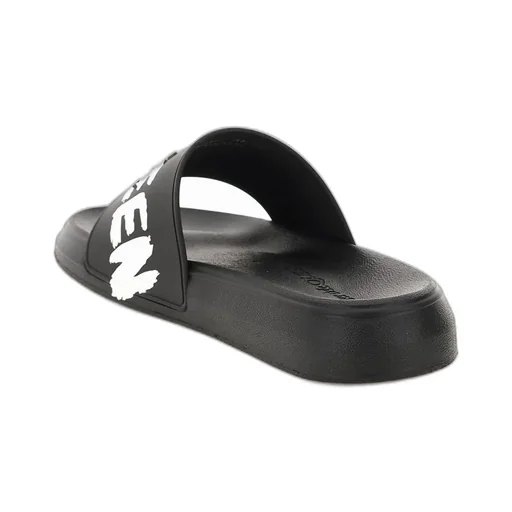 Grafitti Logo Printed Slip-On Slides