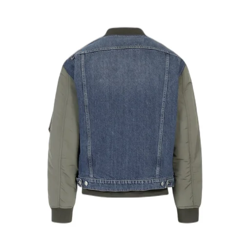 Hybrid Denim Bomber Jacket