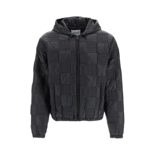 Monogram Zip-Up Quilted Jacket