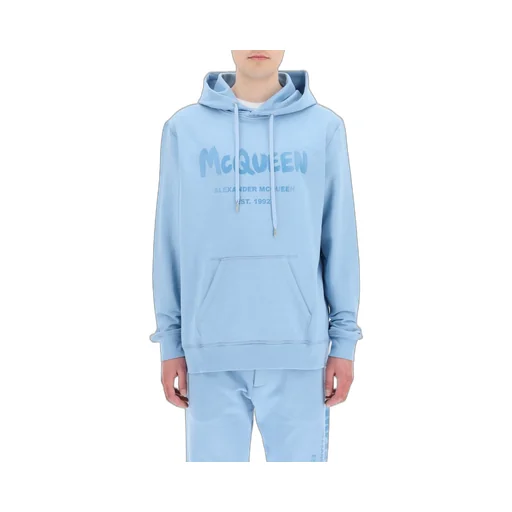 Logo Printed Drawstring Hoodie