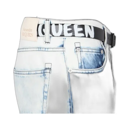 Logo Printed Buckle Belt