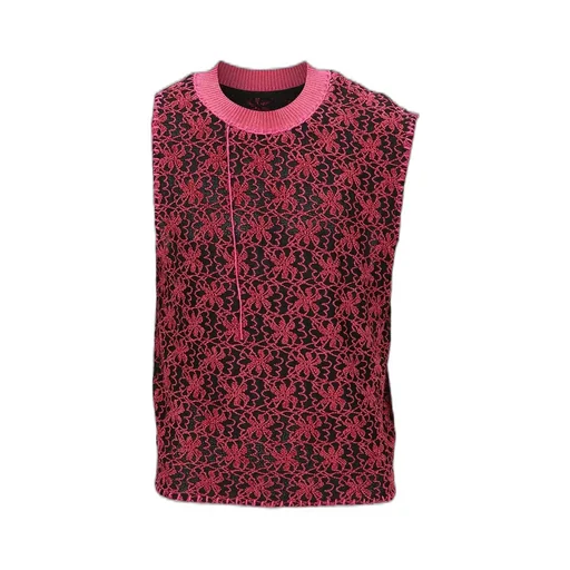 Flower Ash Knit Vest