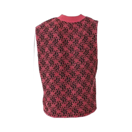 Flower Ash Knit Vest