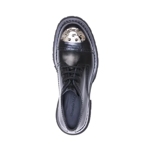 Punk Stud-Detailed Derby Shoes