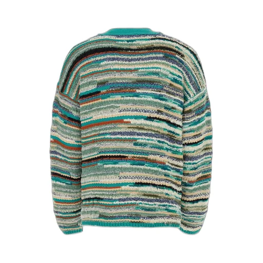 Madurai Striped V-Neck Cardigan