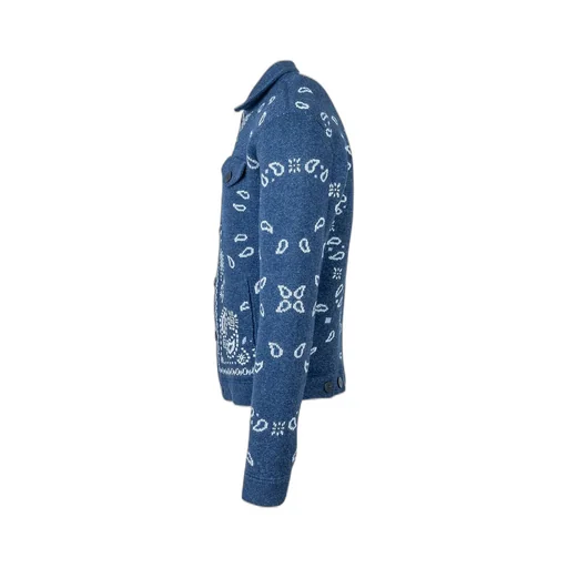 Bandana Jacquard Cardigan