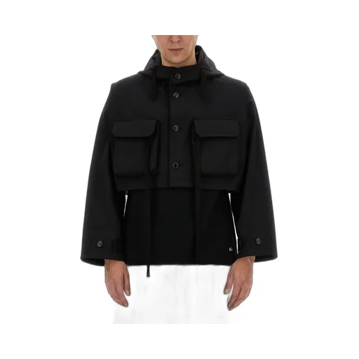 Modern Cropped Hooded Jacket