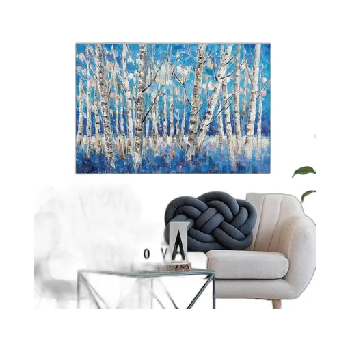 Chill Forest Hand Painted Painting