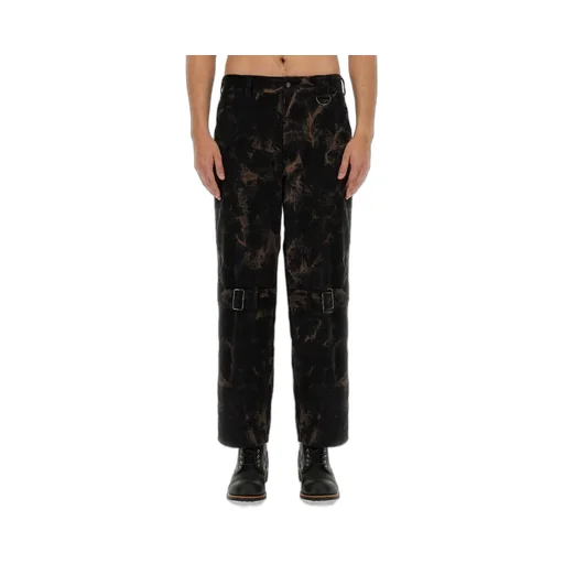 Textured Ribbed Trousers