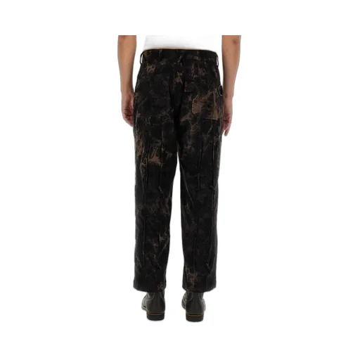 Textured Ribbed Trousers