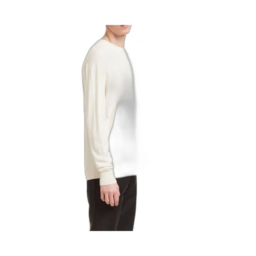Silk Cashmere Blend Crewneck Pullover