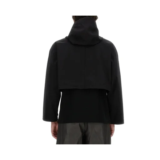 Modern Cropped Hooded Jacket