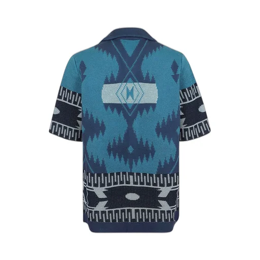 Icon Jacquard Straight Hem Shirt