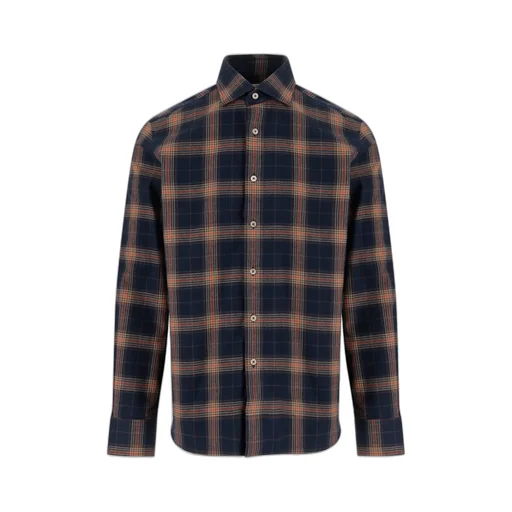 Regent Check Pattern Shirt