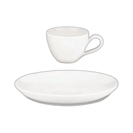 Mami Pack Of 6 Coffee Cups With Saucers