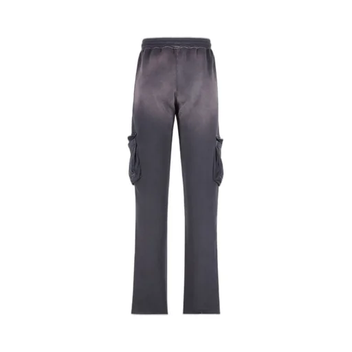 Frayed-Hem Cargo Pants