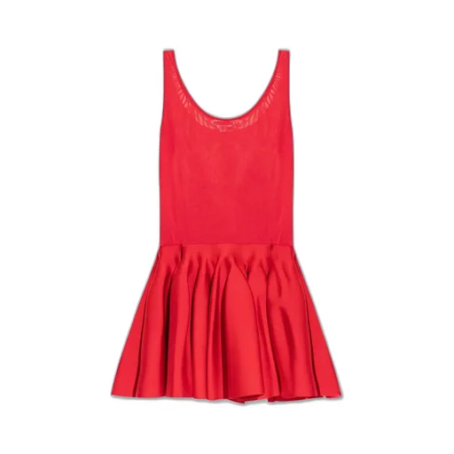 Knitted Godet Dress
