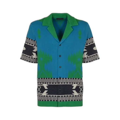 Graphic Printed Buttoned Shirt