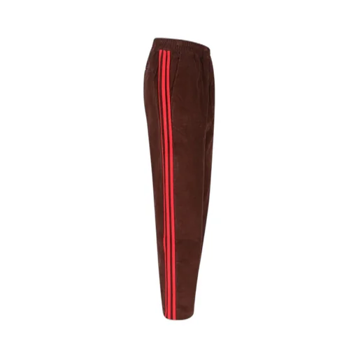 Logo Embroidered Corduroy Pants