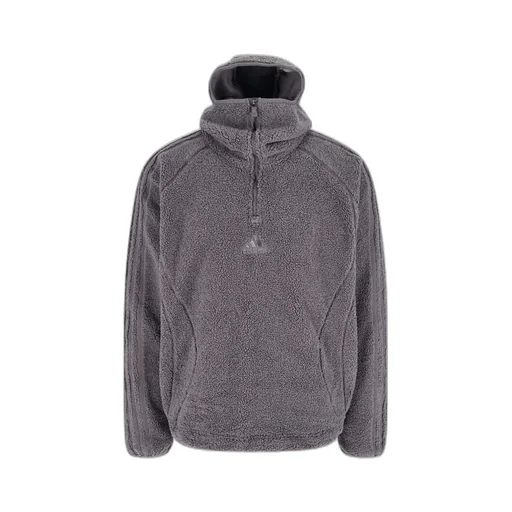 Borg 1/4 Zipped Fleece Hoodie